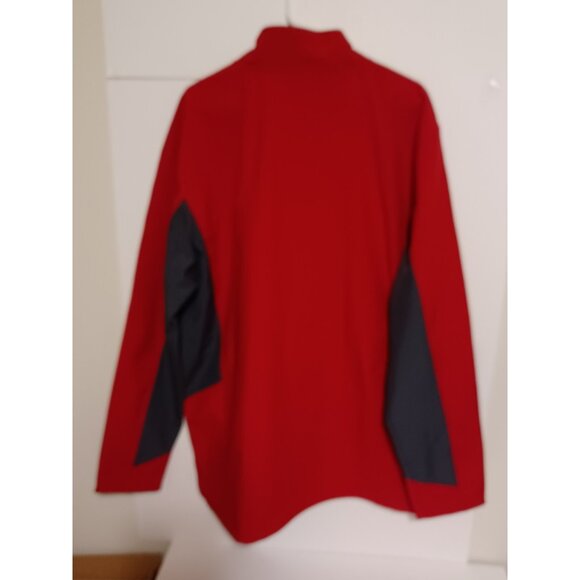 Women’s Crossland Soft Shell Red Windbreaker Jacket | Size: 3XLT  Fleece Lining - Picture 5 of 5
